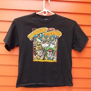 Vintage Jon Q Wright Pop Art Comic Hunting T-Shirt